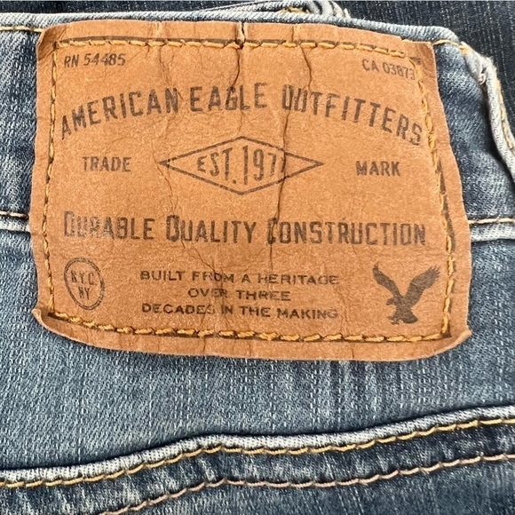 American Eagle Outfitters Skinny Extreme Flex Jeans Size 28 X 32 Men's - Picture 2 of 5
